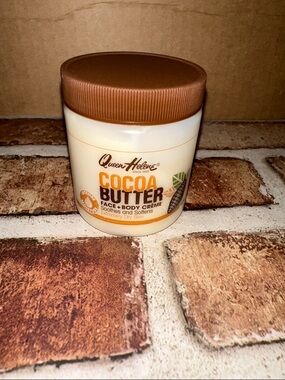 Queen Helene Cocoa Butter Face & Body Creme - White & Brown Packaging